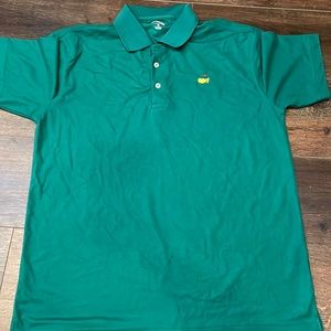 Masters men’s medium green polo shirt